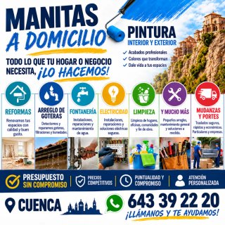 Manitas a domicilio cuenca