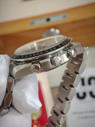 Omega Speedmaster Racing Negro/Plata