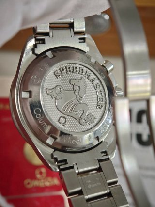 Omega Speedmaster Racing Negro/Plata