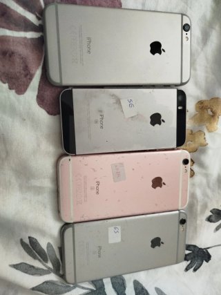 Lote 4 iPhones para piezas