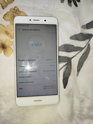 Huawei Y7 Plata/Blanco