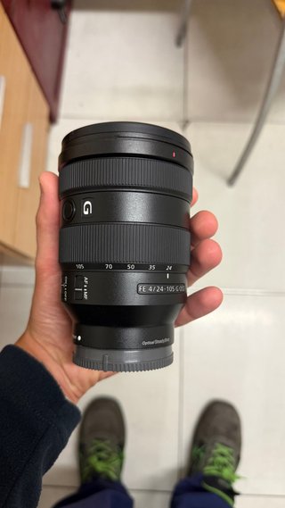 Sony Alpha a7III 4/24-105 G OSS Objetivo