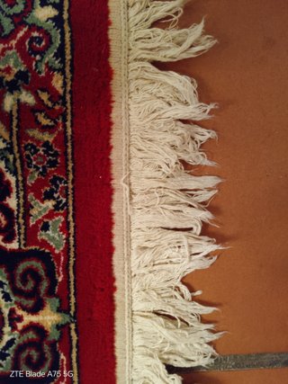 Alfombra Grande Vintage Roja