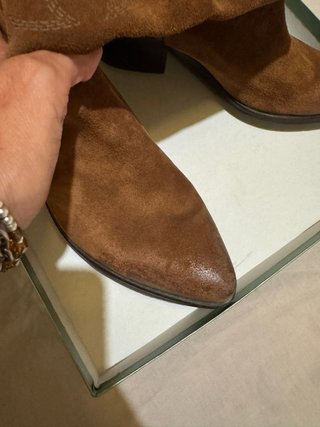 Stivali texani scamosciati CNQ5 Made in Italy 39