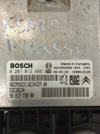 Centralita motor uce citroen 0281012466 xsara 345