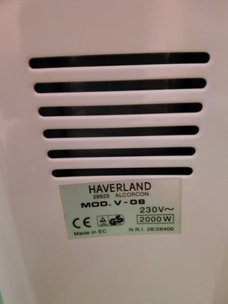 Radiador Aceite Portátil Haverland 2000W