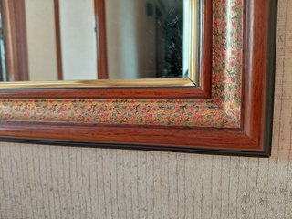 Espejo Grande Vintage Madera y Cristal