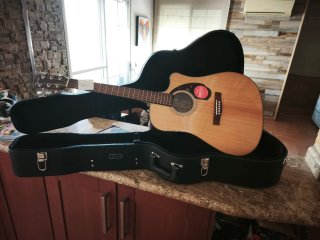 Guitarra Fender CD-140SCE