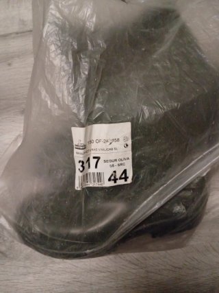 Botas de agua seguridad Mavinsa verde