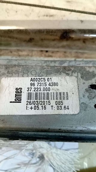Elevalunas delantero peugeot 226002 9673154380 208