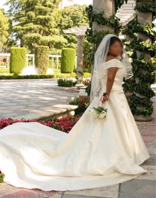 Vestido de Novia Blanco Roto