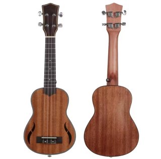 Ukelele Soprano de madera nuevo
