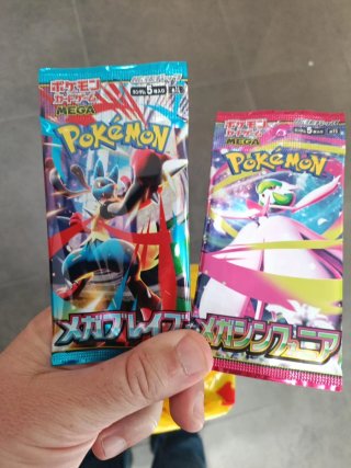 Sobres Pokémon Mega