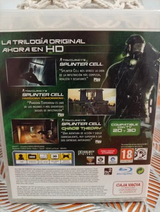 Splinter Cell Trilogy PS3 Classics HD
