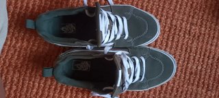 Vans Talla 38.5 Verde Oliva