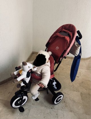 Triciclo Evolutivo Rosa Kinderkraft