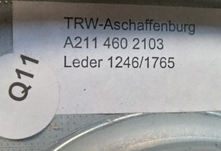 Mercedes 472036 volante a2114602103 clase e (w211)