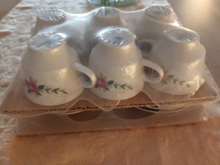 Tazzine da caffè vintage in porcellana