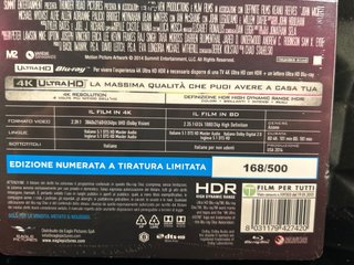 John Wick 4KILL 4K UHD Slipcover Numerata 168/500