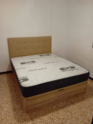 Cama canapé abatible madera