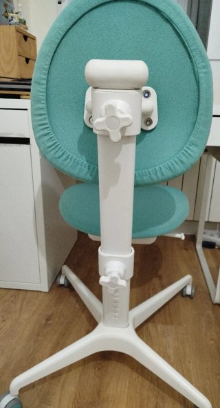 Silla infantil Ikea color turquesa