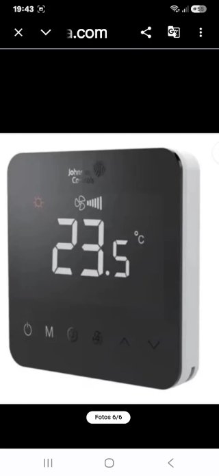 Termostato Johnson Controls Digital Nuevo