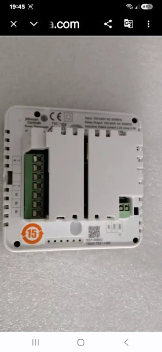 Termostato Johnson Controls Digital Nuevo