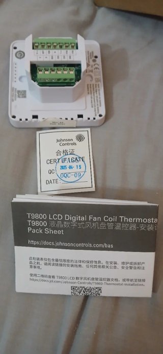 Termostato Johnson Controls Digital Nuevo