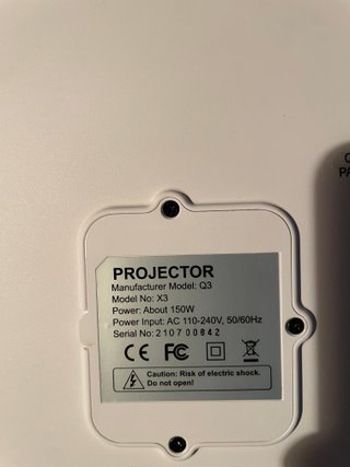 Proyector nuevo TOPTRO X3