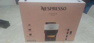 Cafetera Nespresso Vertuo Pop Krups Blanca