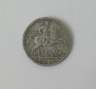 Moneda 10 cts España 1945