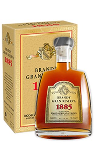 Brandy 1885 Colección entre comillas vacia