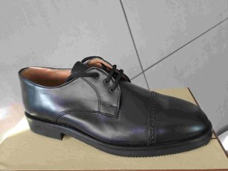 Scarpe uomo eleganti in pelle nera 41