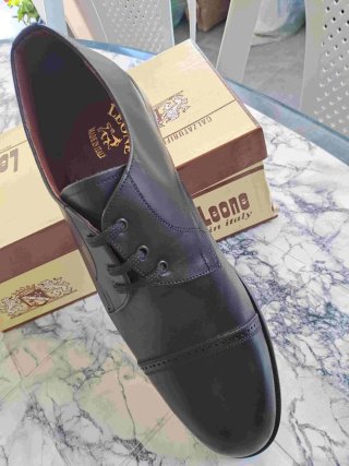 Scarpe uomo eleganti in pelle nera 41