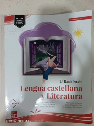 Lengua castellana y Literatura 1.º Bachillerato...