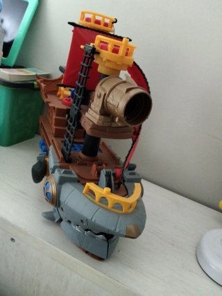 Barco Pirata Juguete sin muñecos