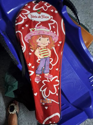 Funda Raquetas Niña Tarta de Fresa