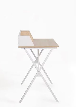 Escritorio/Mesa Estudio 90cm Madera y Metal