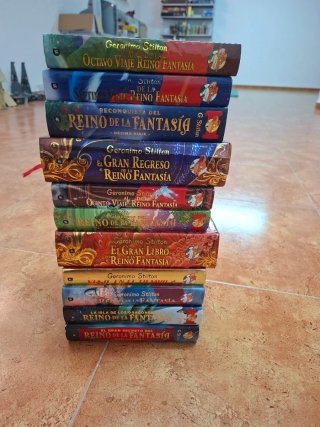 Lote 10 Libros Geronimo Stilton - Reino de Fantasí