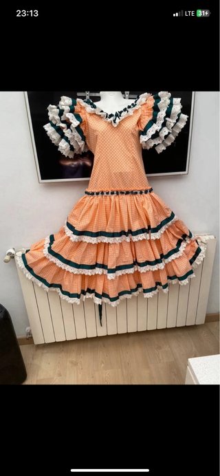 353 Vestido Flamenco Juvenil 12-14 años
