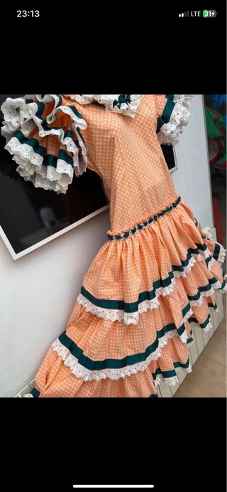 353 Vestido Flamenco Juvenil 12-14 años
