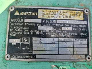 Carretilla elevadora Mitsubishi FD20