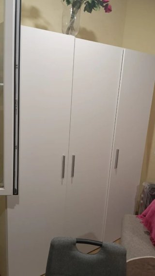 Armario blanco madera seminuevo