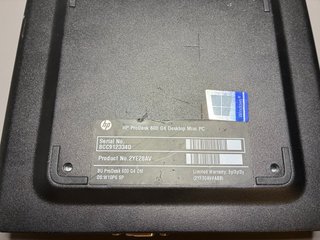 Mini PC HP ProDesk 600 G4 i3-8100T