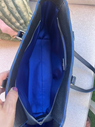 Bolso Negro Purificación García piel