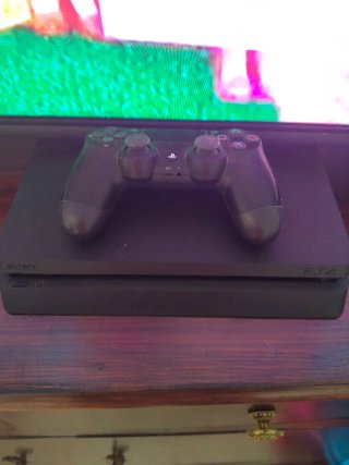 Consola Sony PS4 Negra con 6 juegos
