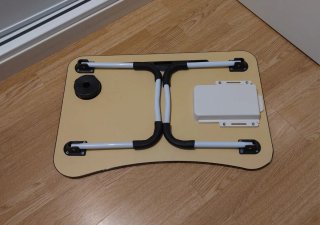 Mesa auxiliar plegable