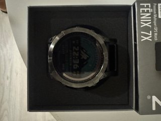 Reloj Garmin Fenix 7X Negro/Gris