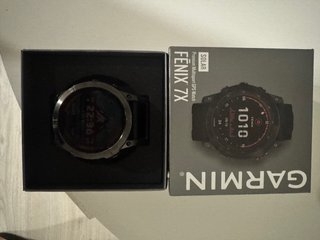 Reloj Garmin Fenix 7X Negro/Gris