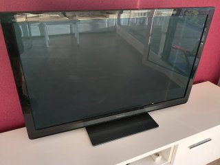 Televisión Panasonic Negra